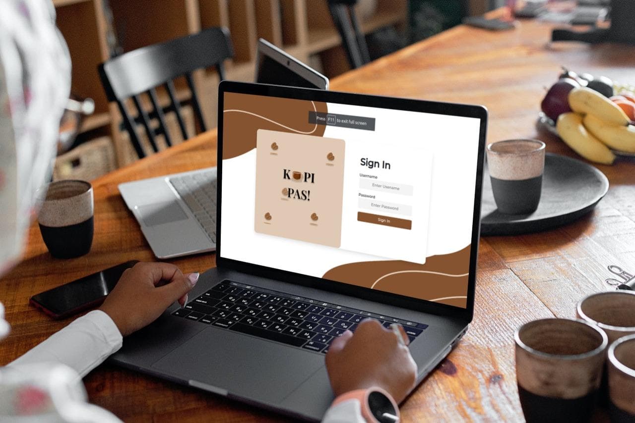 mock kopi pas application