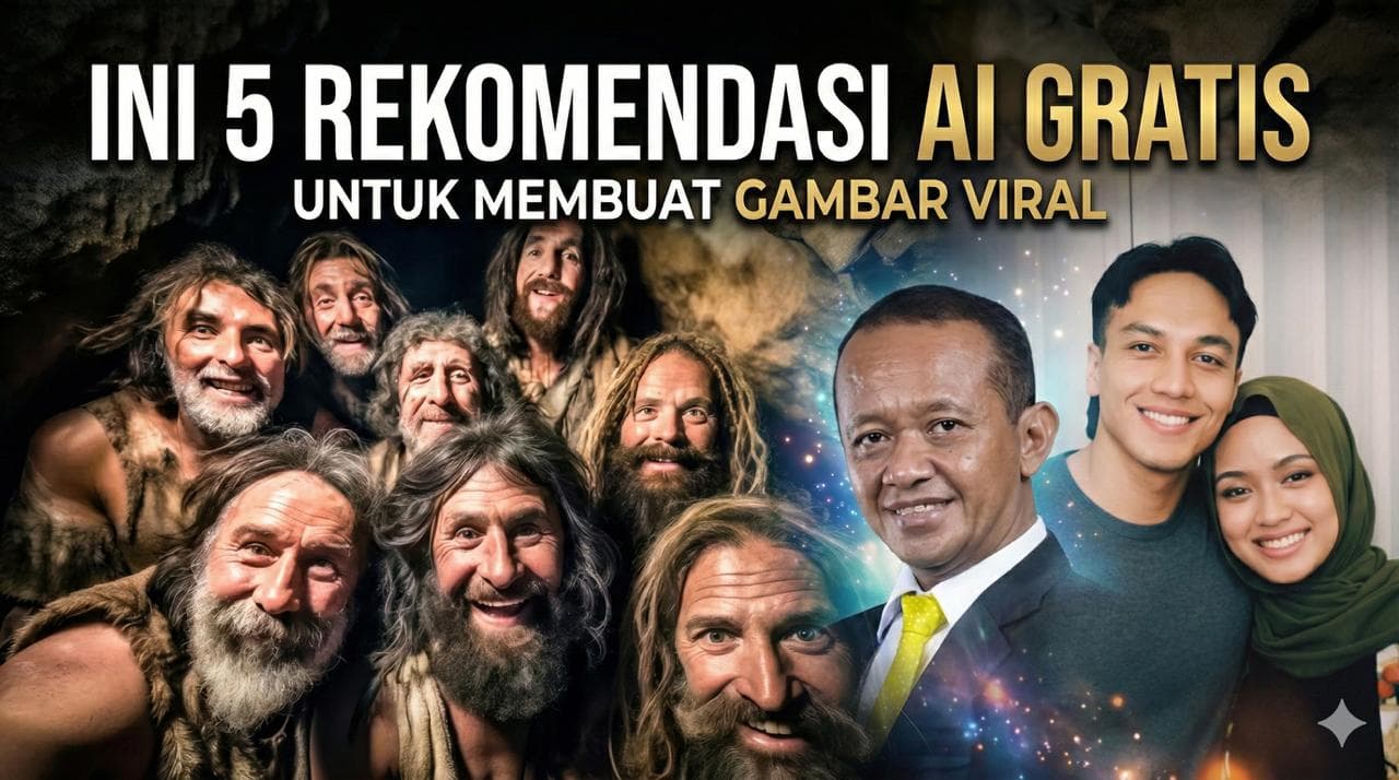 Ini 5 Rekomendasi AI Gratis Untuk Membuat Gambar Yang Sering FYP
